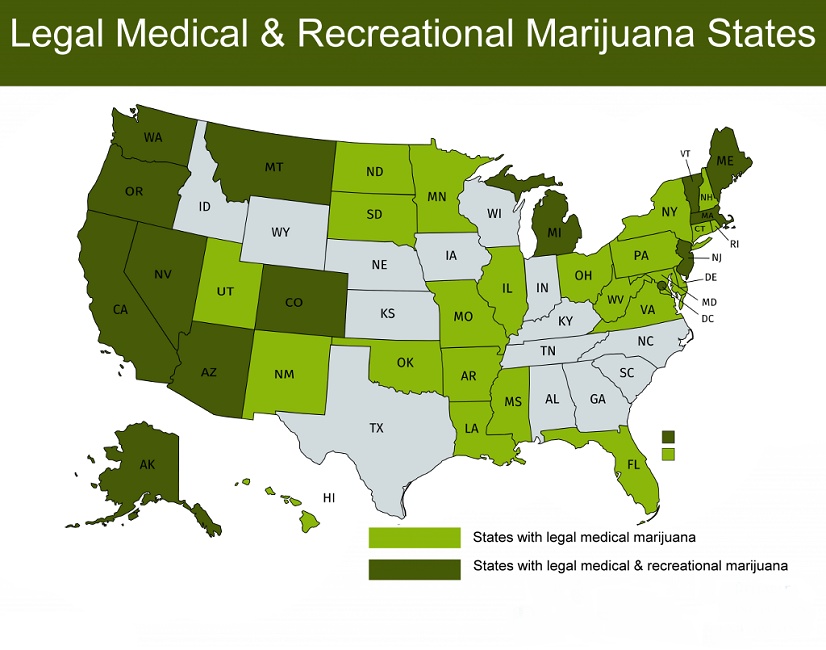 cannabis legal states