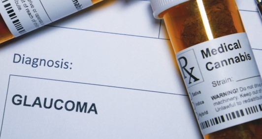 How does cannabis help glaucoma